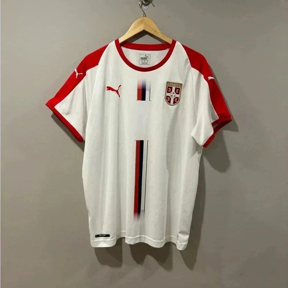 Serbia National Team 2018-2020 Football Soccer Jersey - Picture 1 of 10